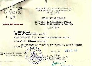 Oran documents divers 0997